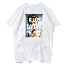 Load image into Gallery viewer, Japanese Twin Peaks T Shirt Women Casual men Short Sleeve David Lynch T -Shirt Female Round Neck Womens T-Shirts s-xxxl