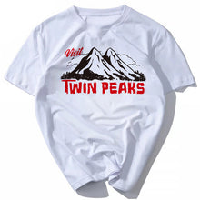 Load image into Gallery viewer, Japanese Twin Peaks T Shirt Women Casual men Short Sleeve David Lynch T -Shirt Female Round Neck Womens T-Shirts s-xxxl